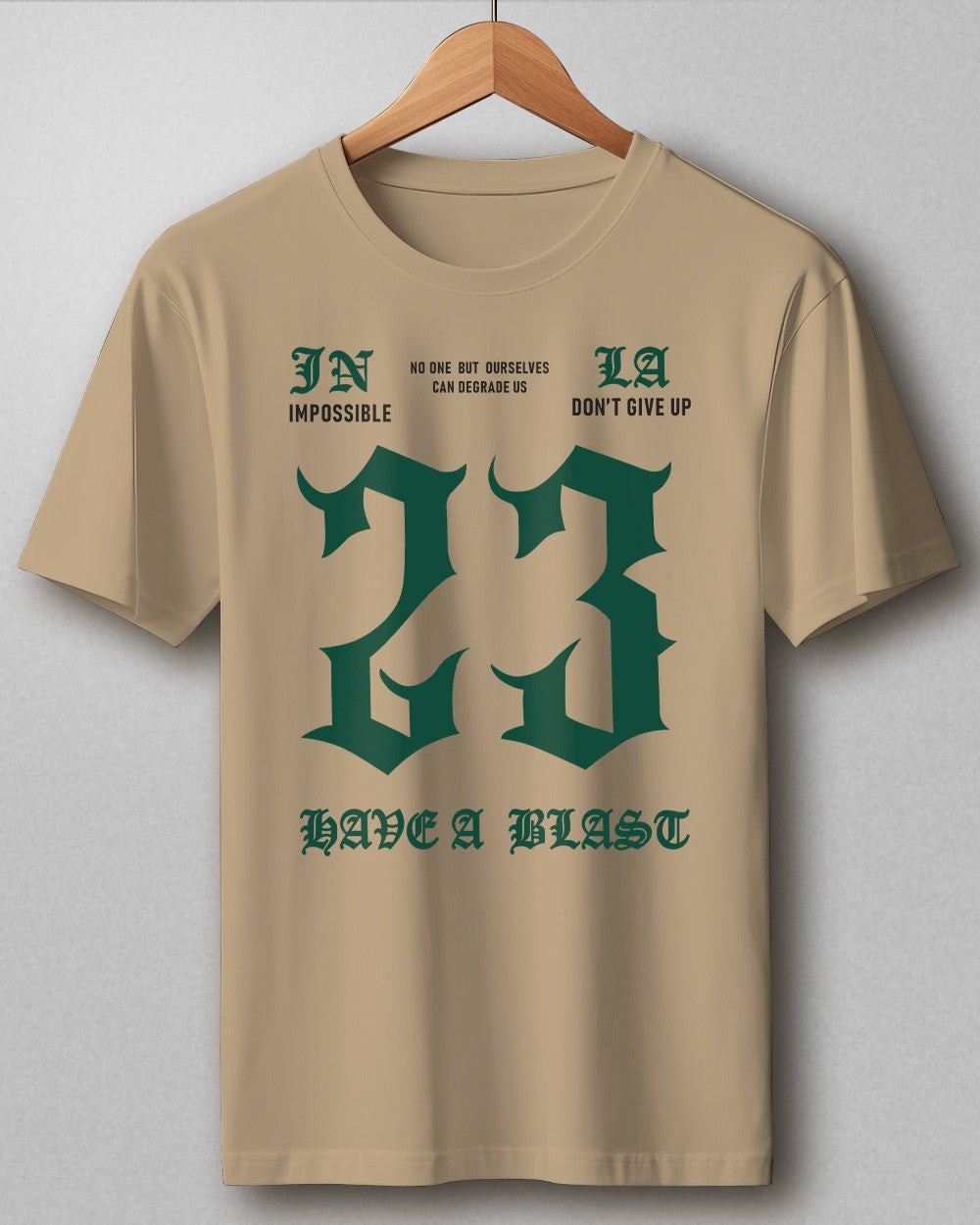 23 Impossible Beige Regular T Shirt